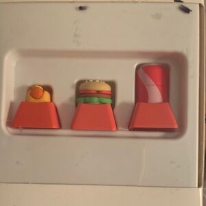 Novelty Fast Food Figural Key Gap Pack